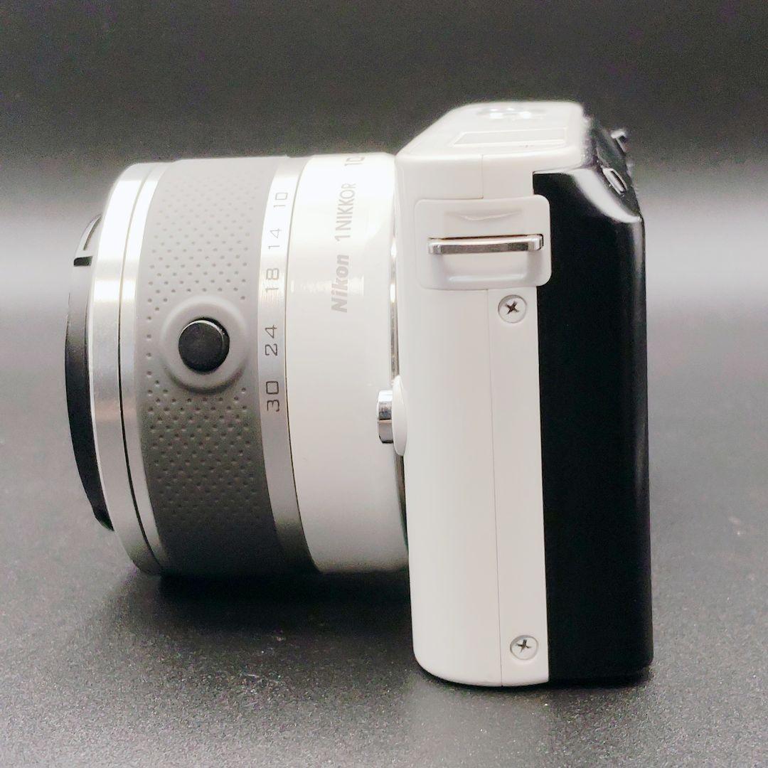 NIKON 1 J1 10-30mmVR レンズキット ホワイト スマホに転送