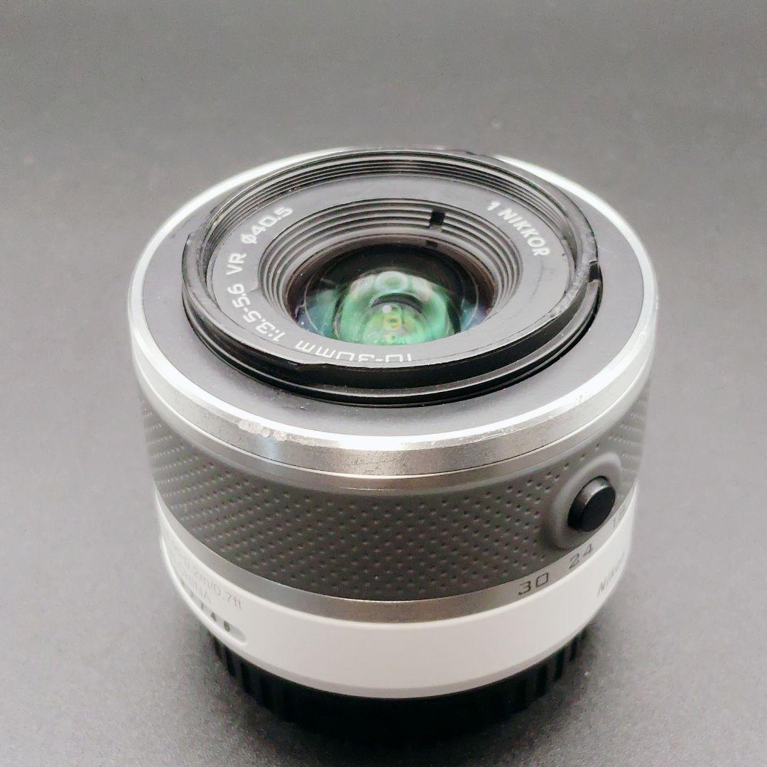 NIKON 1 J1 10-30mmVR レンズキット ホワイト スマホに転送