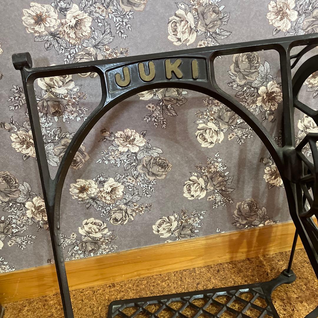 昭和 レトロ JUKI 足踏みミシン 鉄脚