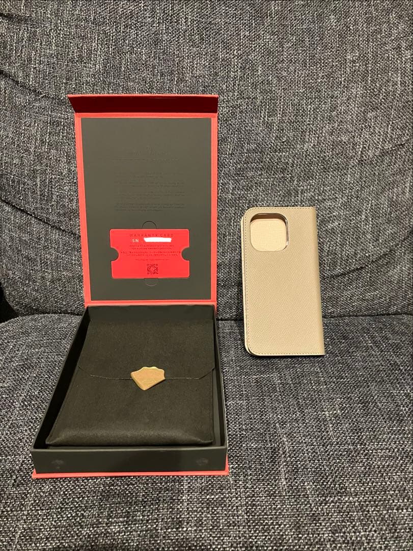 BONAVENTURA iPhone14Proケース エトープ × シェル