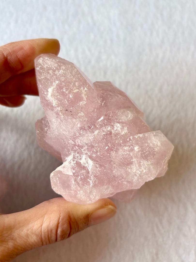 Elestial Rose Quartzローズクォーツエレスチャル　コロンビア