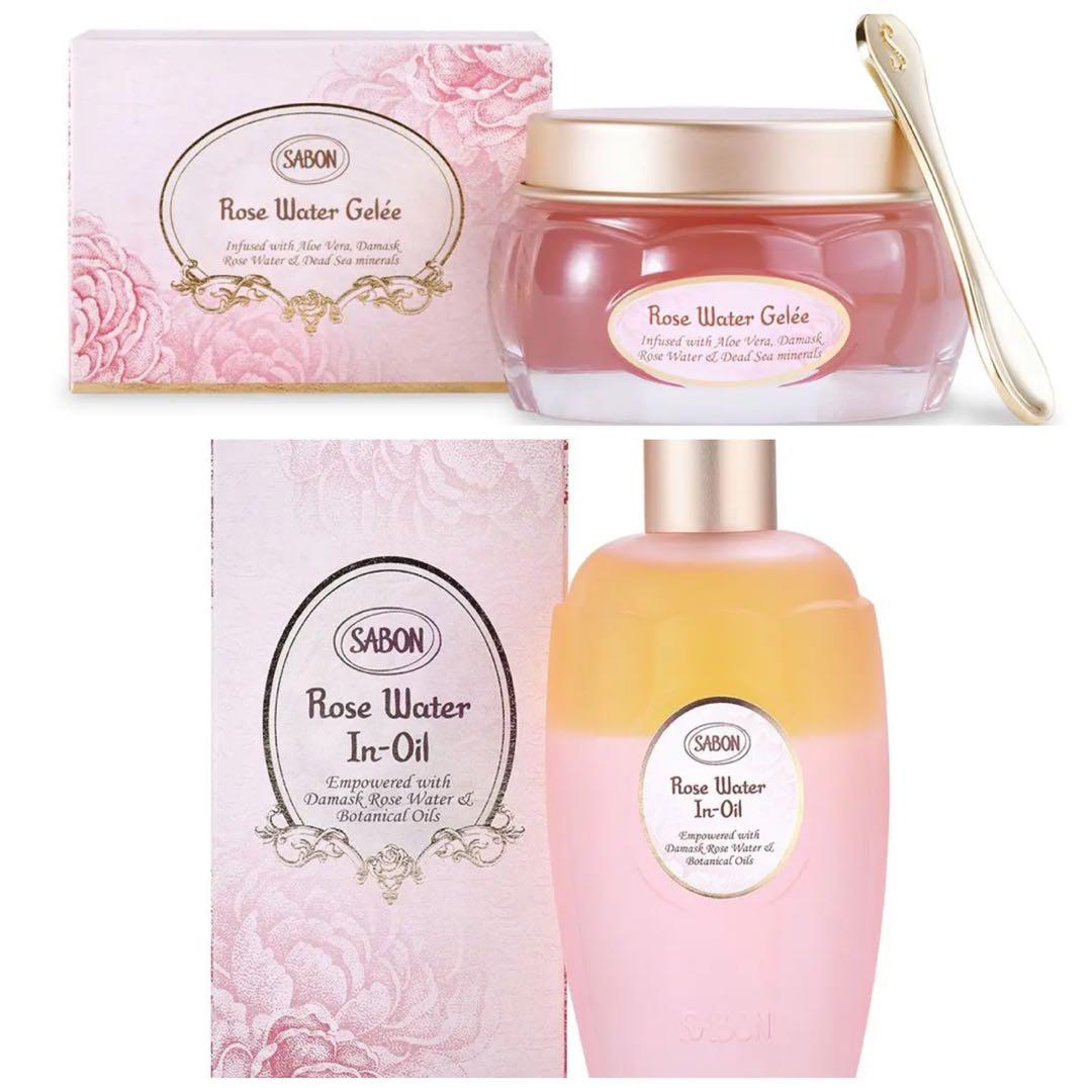 SABON サボン ウォータージュレR　ローズウォーターインオイル　2点セット！