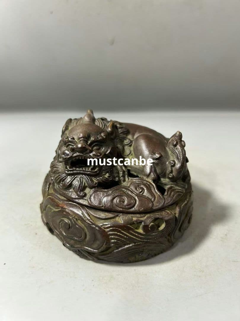 香炉 瑞獣薫香炉 香道具 茶道具 銅製品 工芸品 置物
