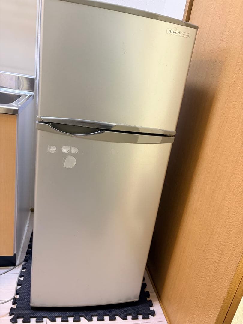 SHARP SJ-H12W-S 冷蔵庫 118L 2014年製