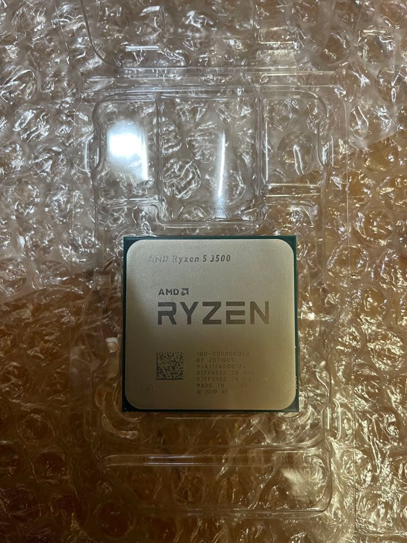AMD Ryzen5 3500 BOX 純正クーラー付属