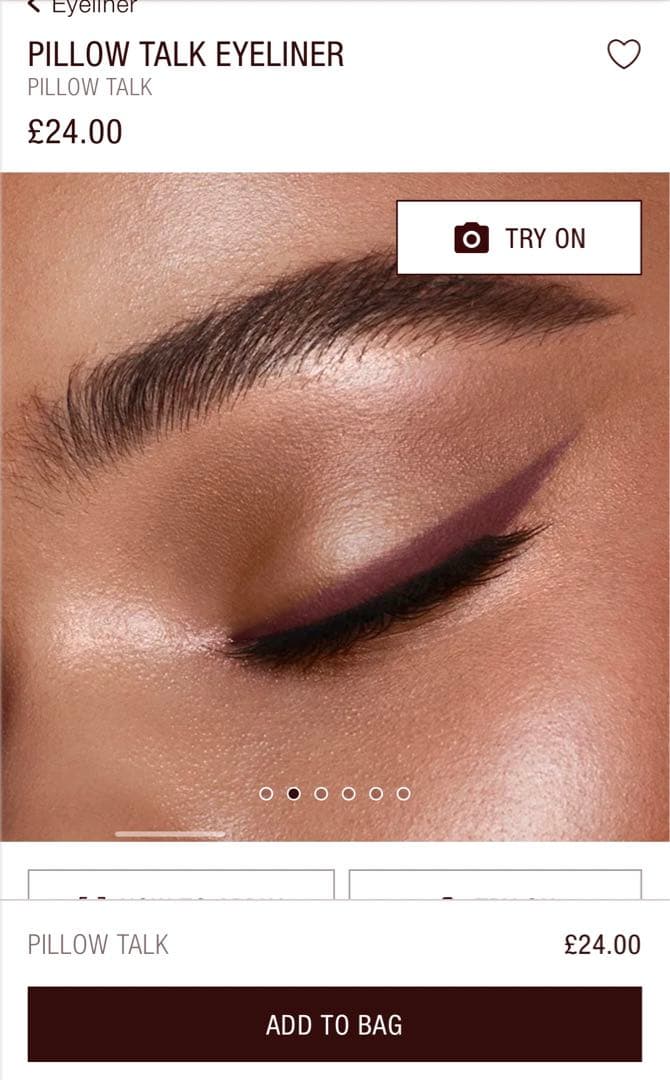 Charlotte tilbury pillowtalk アイメイクセット