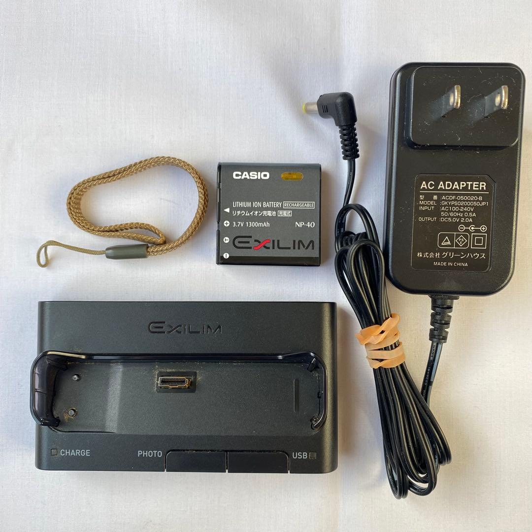 【美品】CASIO EXILIM EX-Z1000 シルバー デジカメ コンデジ
