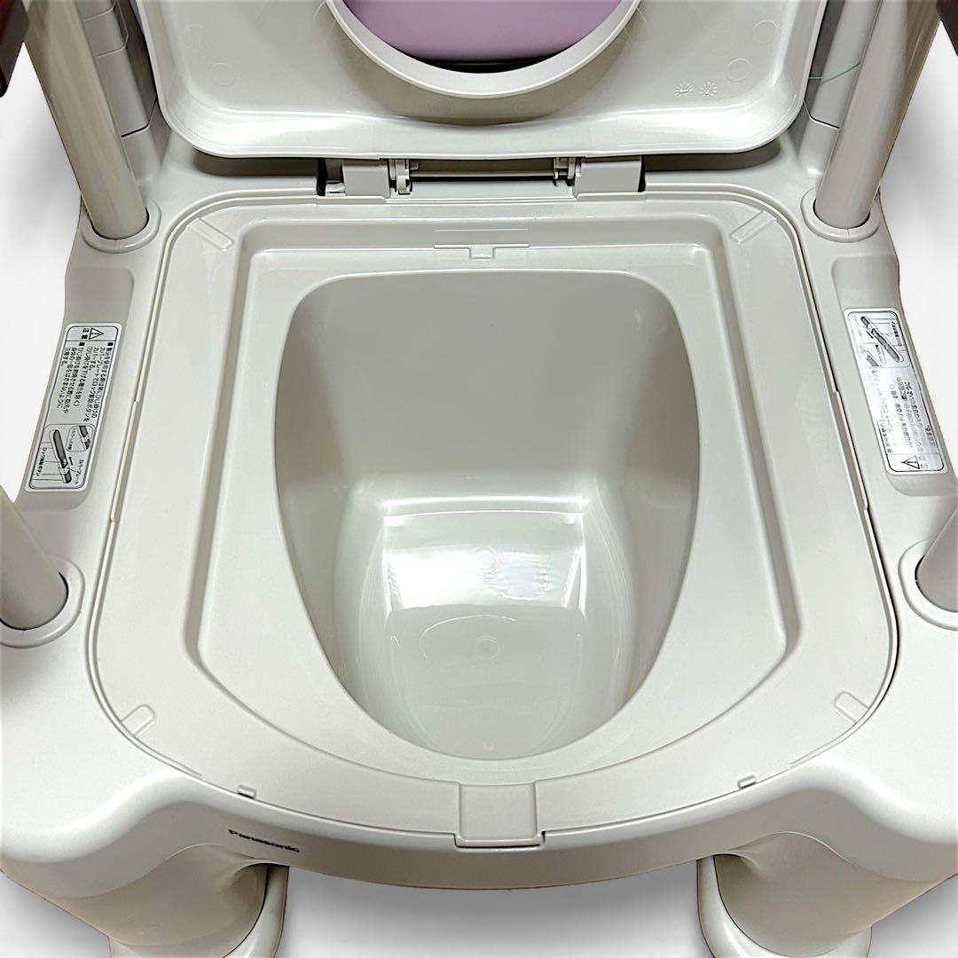 パナソニック ポータブルトイレ 座楽 ラフィーネ 前後傾斜脚 PN-L30206