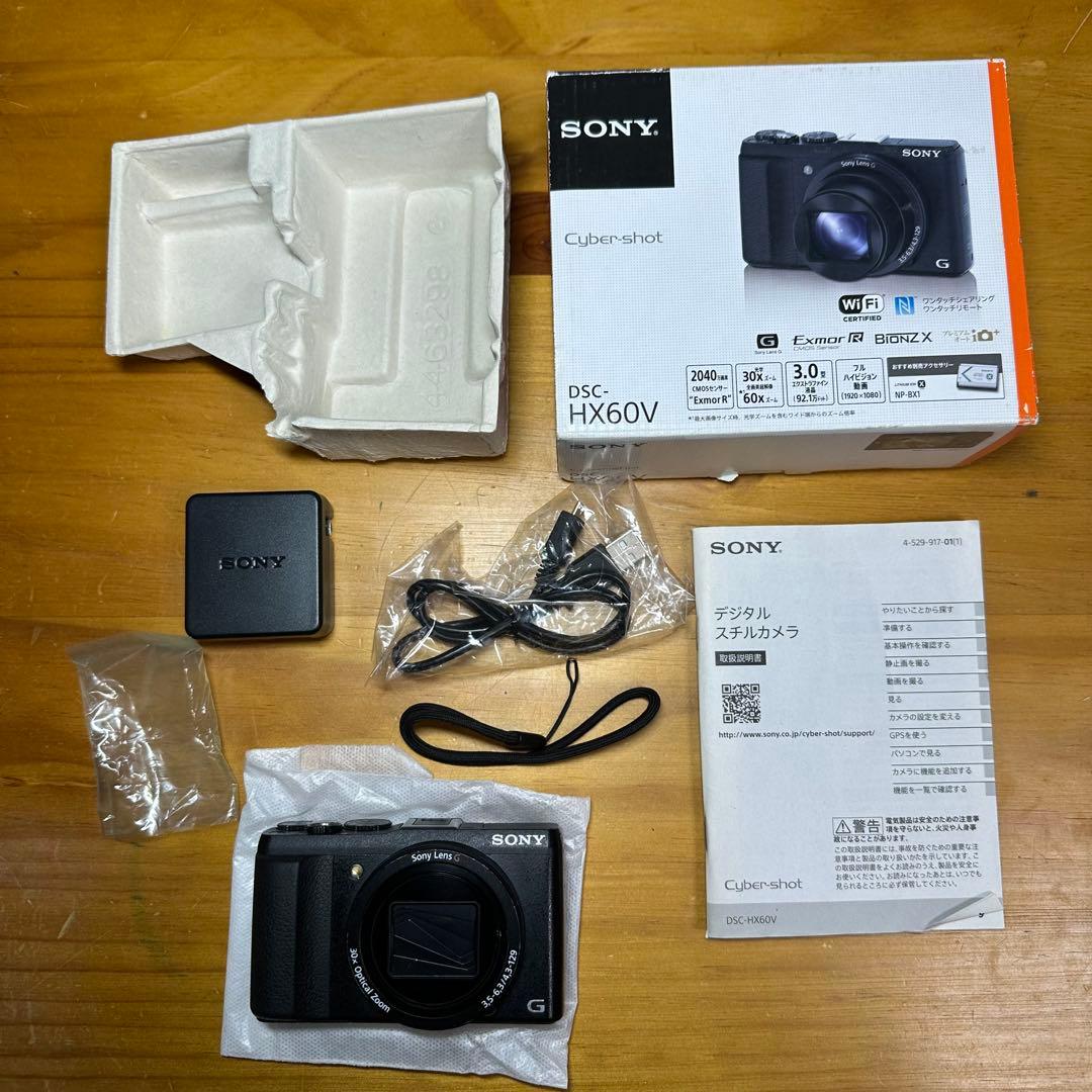 SONY Cyber-shot DSC-HX60V デジカメ ほぼ新品 6315