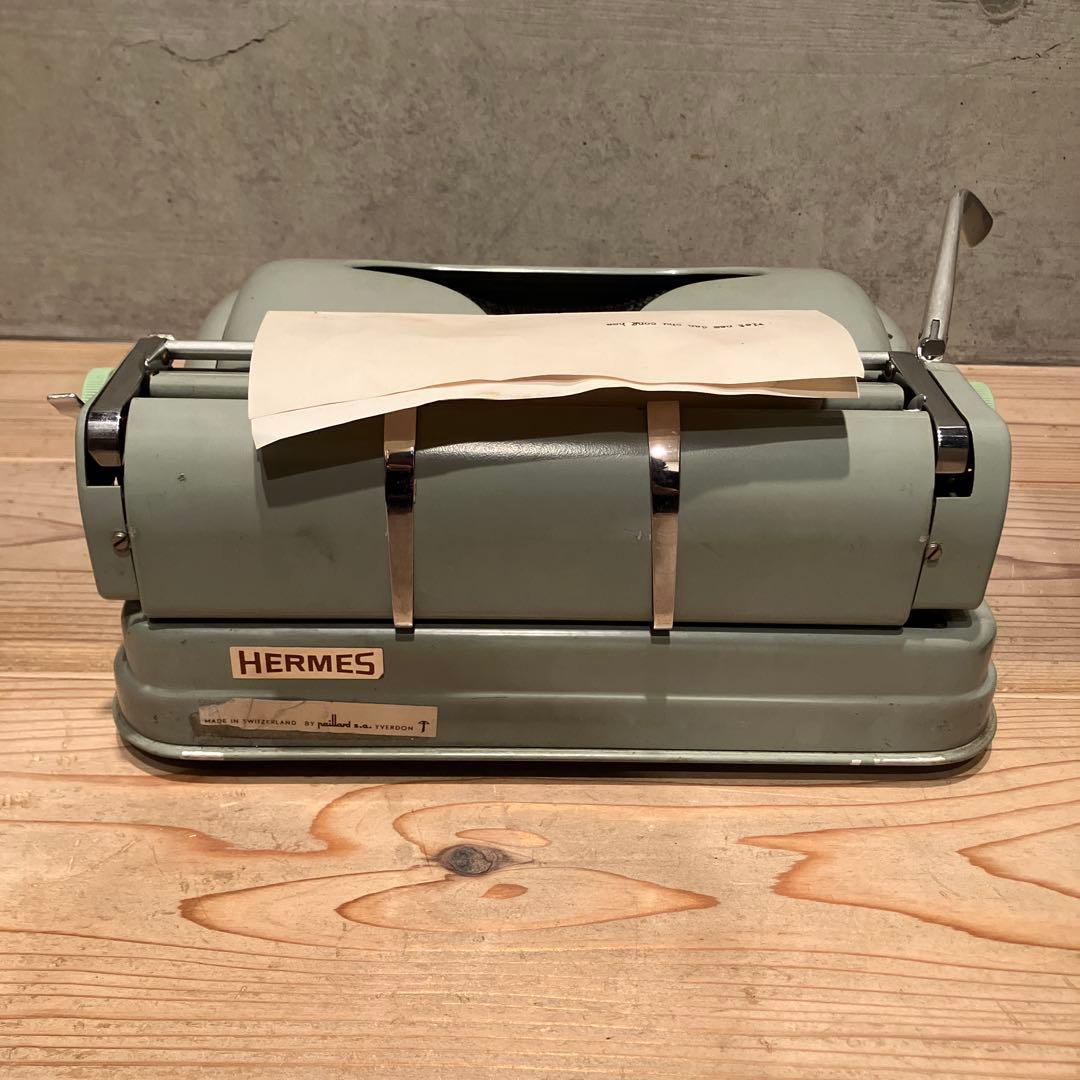 HERMES3000 エルメス タイプライター 昭和レトロ　スイス製