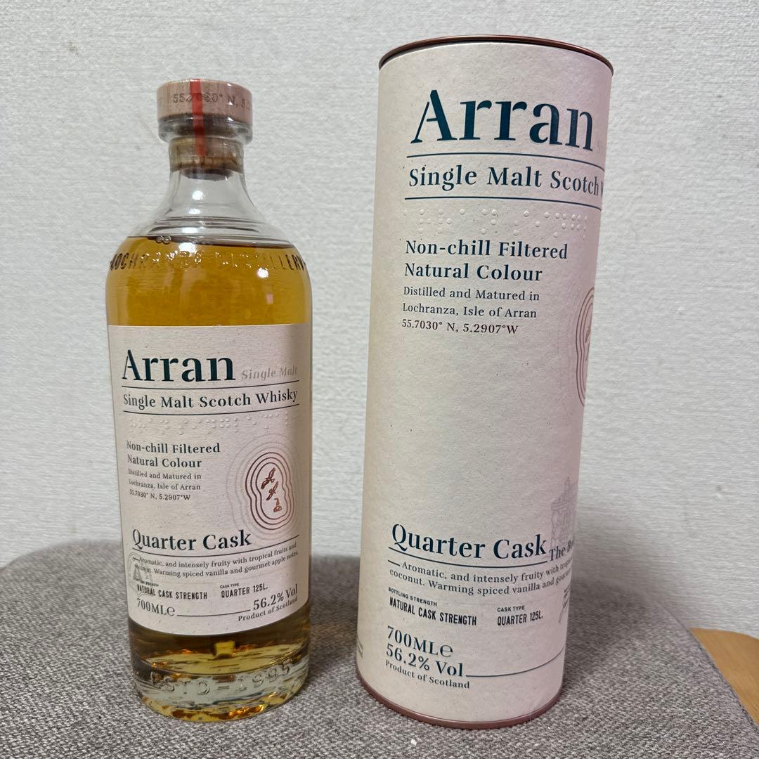 ウイスキー ArranSingleMaltScotchWhiskyQuarterCask