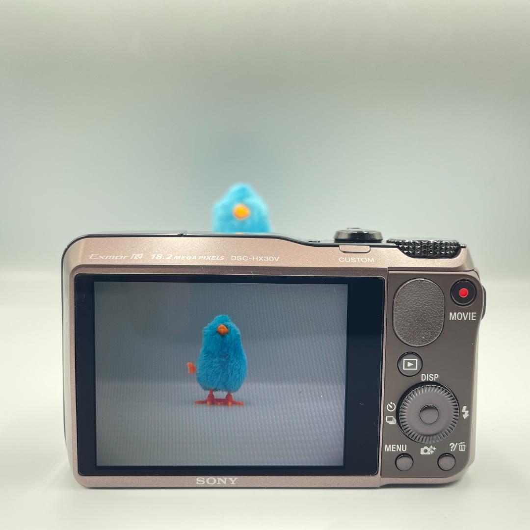 【ほぼ未使用・転送特典無料】SONY cyber-shot DSC-HX30V