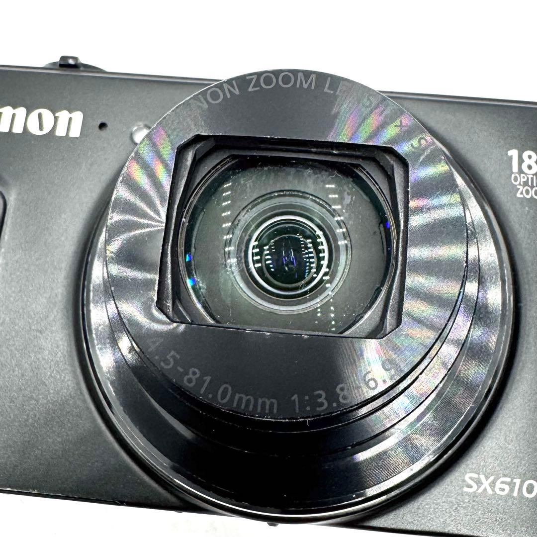 動作良好 Canon PowerShot SX610 HS ブラック キャノン