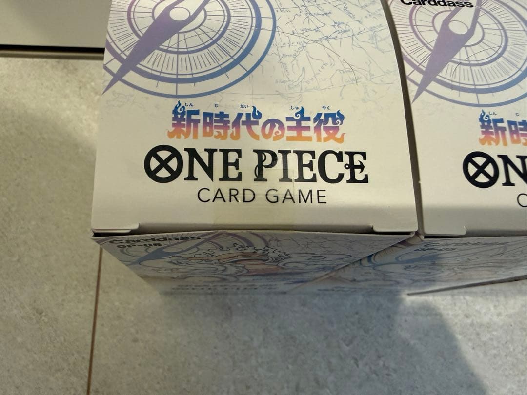 【テープ付未開封】ONE PIECE 新時代の主役（OP-05）BOX×3箱