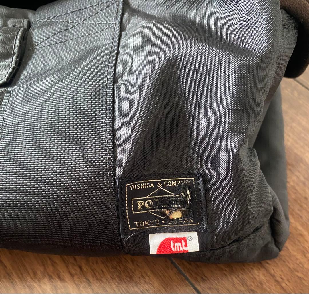 【希少】PORTERのボストンバッグ　tmtコラボ　ブラック　ポーター