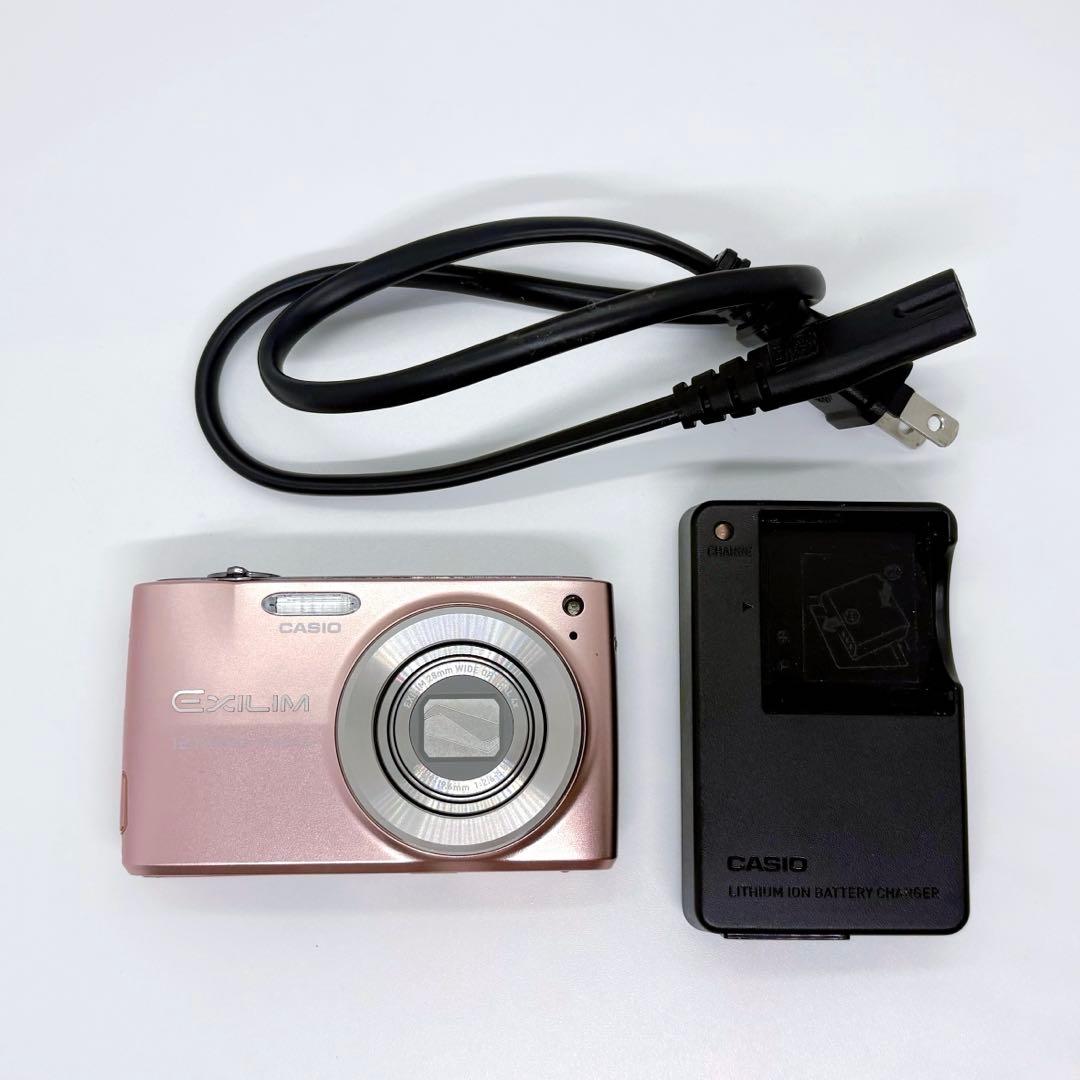 CASIO EXILIM EX-Z400 ピンク デジタルカメラ 動作確認済