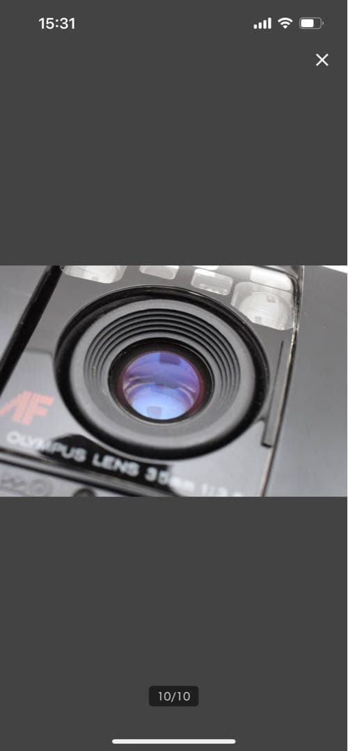 【外観美品★】初代 OLYMPUS オリンパス μ mjuフィルムカメラ