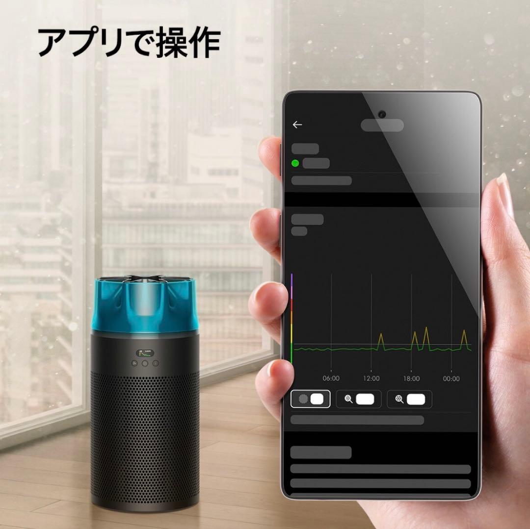 Dyson HushJet™ shizuka 空気清浄機 ブラック/ティール