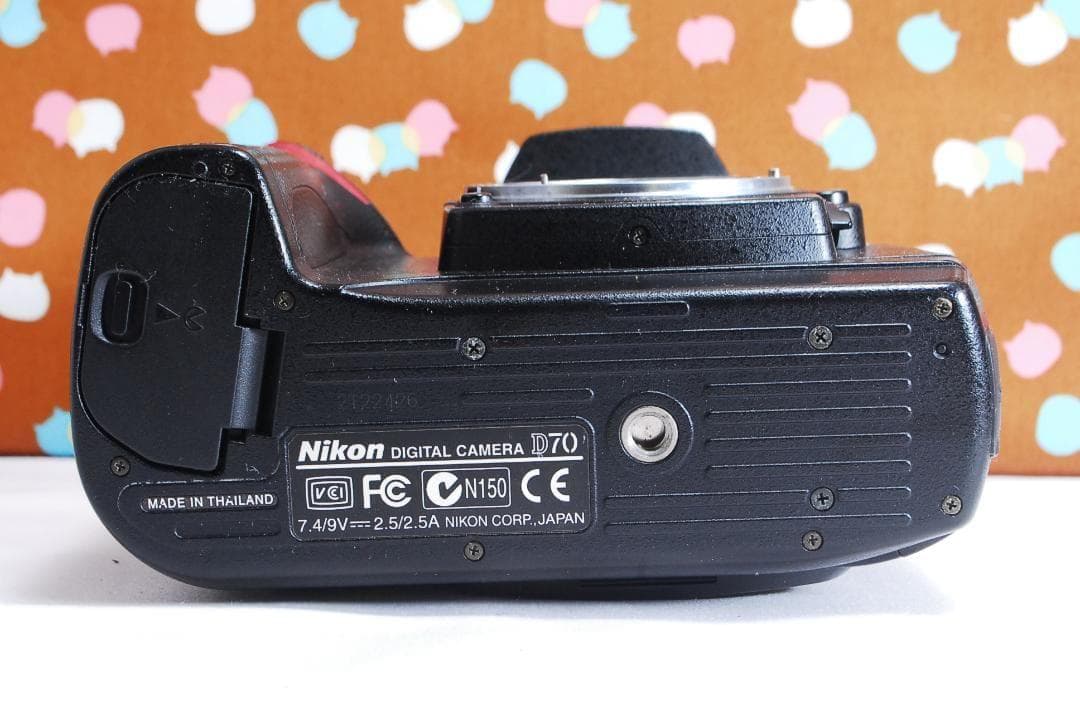 ✨お買い得✨ショット回数3742回✨Nikon D70 レンズセット