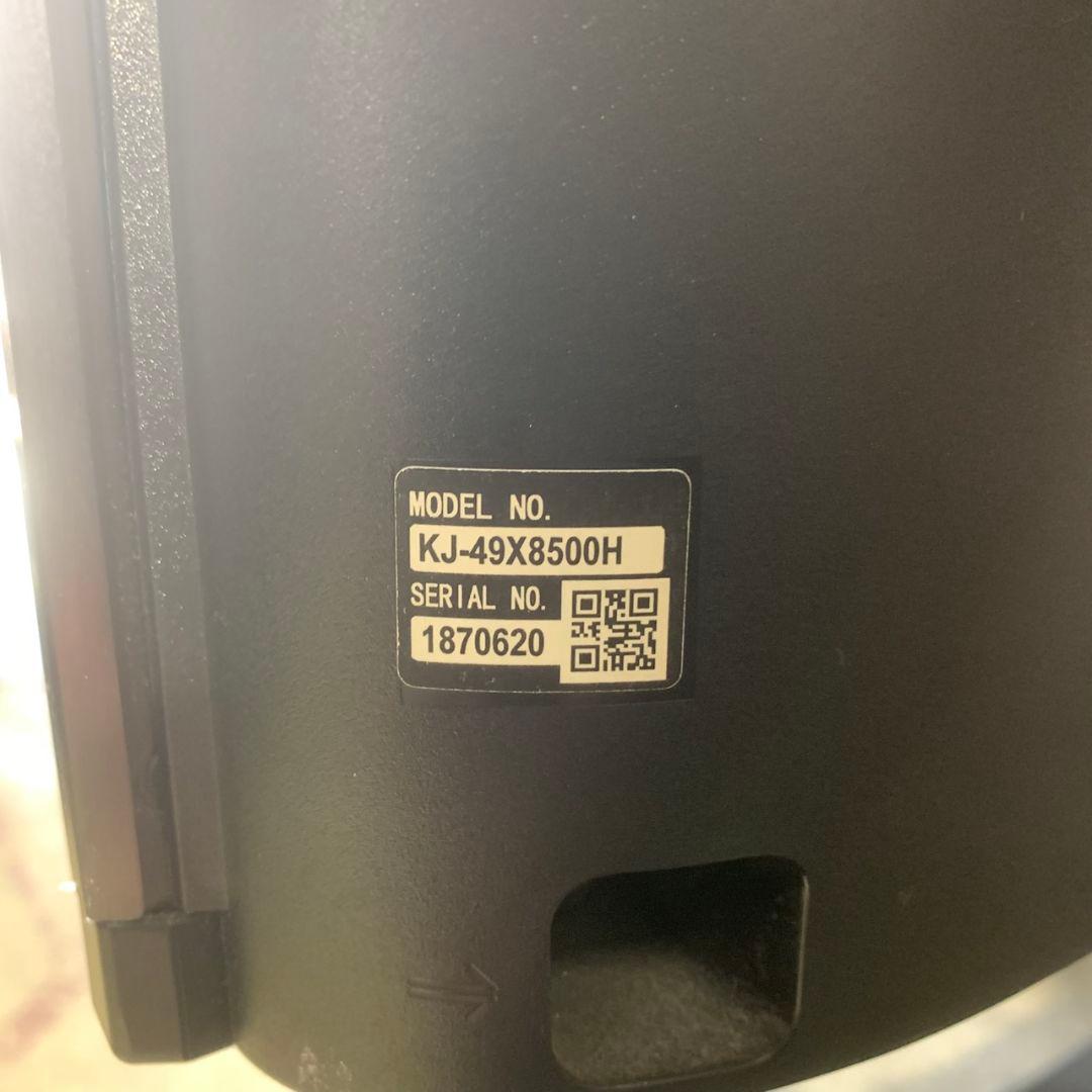 L133 SONY 4K液晶テレビ 2021年 KJ-49X8500H