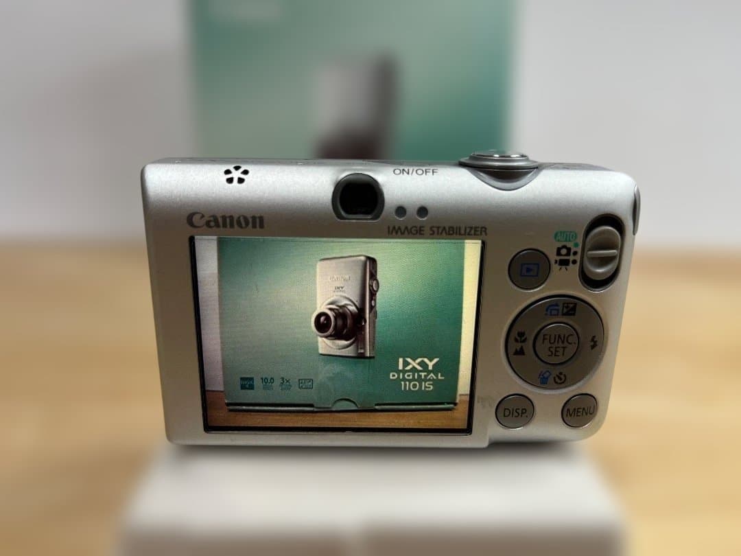 Canon IXY DIGITAL110 IS（シルバー） 箱付き【動作確認済】