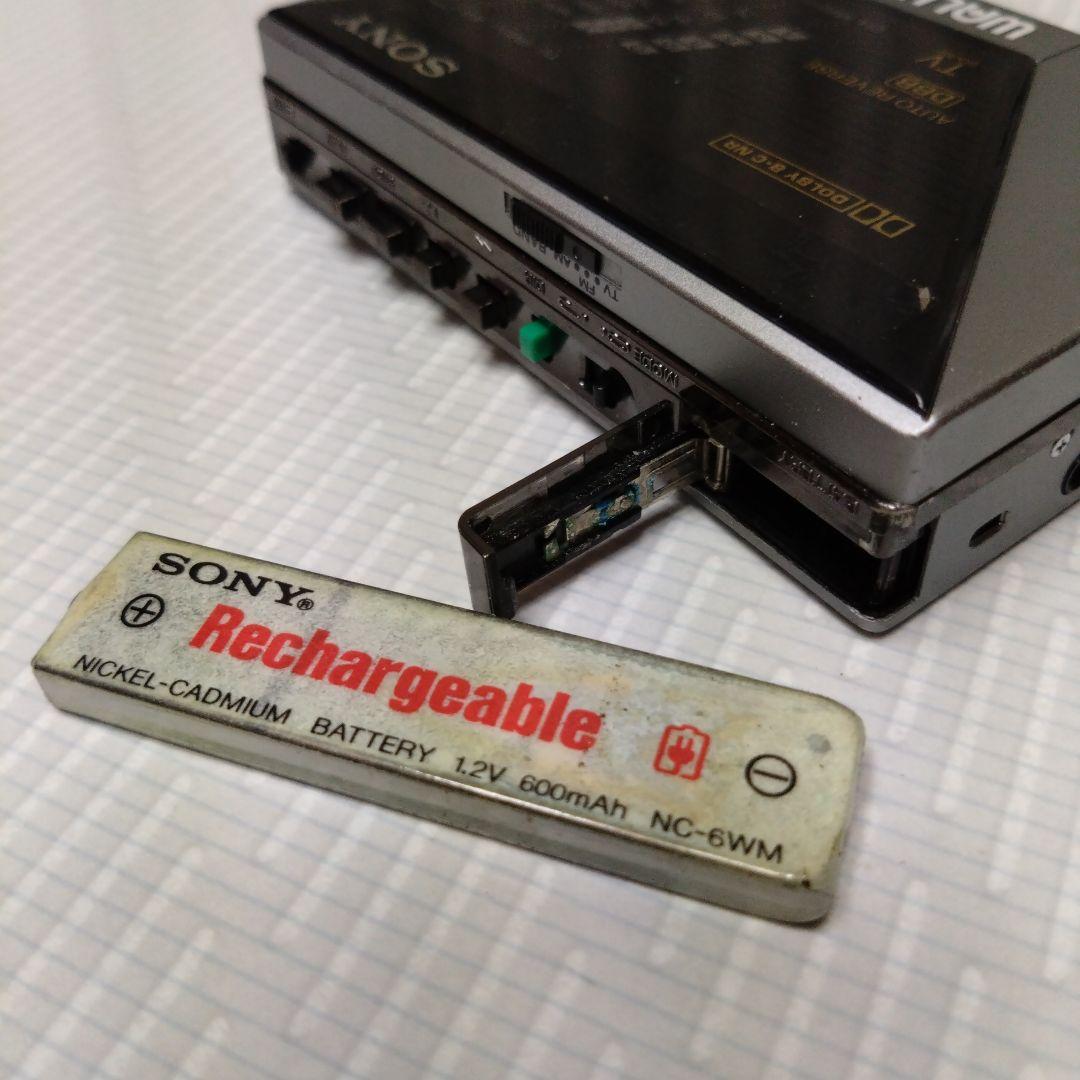 【ジャンク】 SONY WALKMAN WM-F550C 　カセットプレーヤー