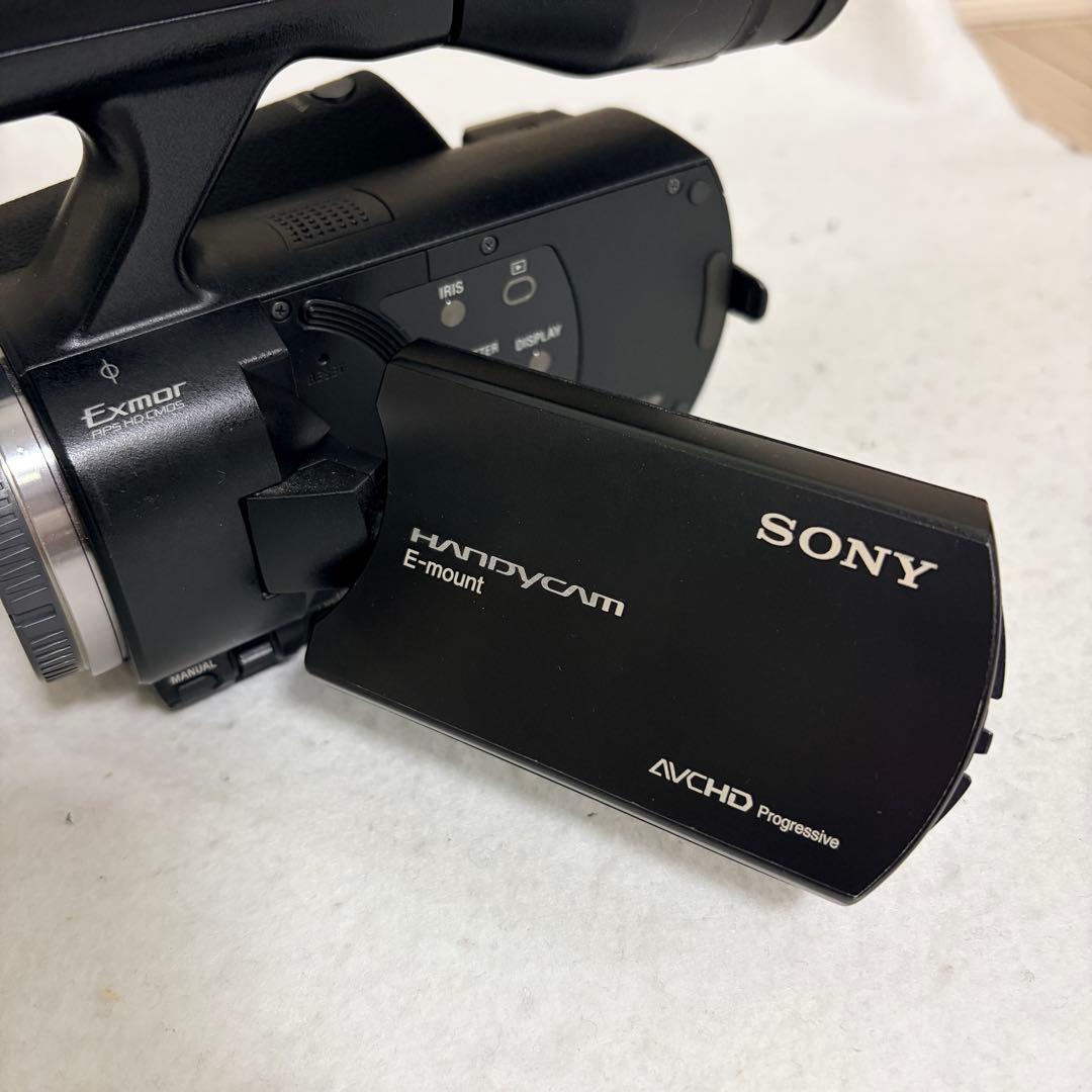 SONY レンズ交換式 ハンディーカム AVCHD マイク付 NEX-VG20