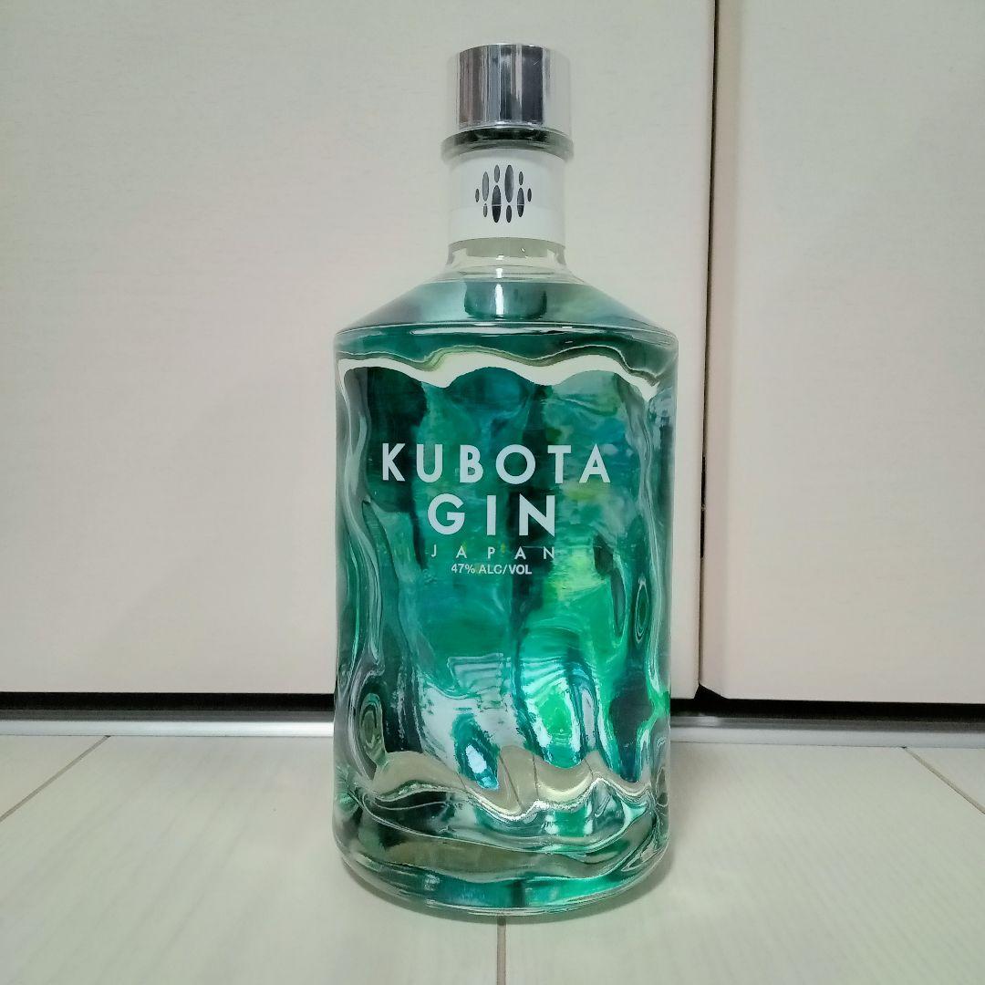 KUBOTA GIN ジン 47％ スピリッツ 国内製造 朝日酒造 久保田