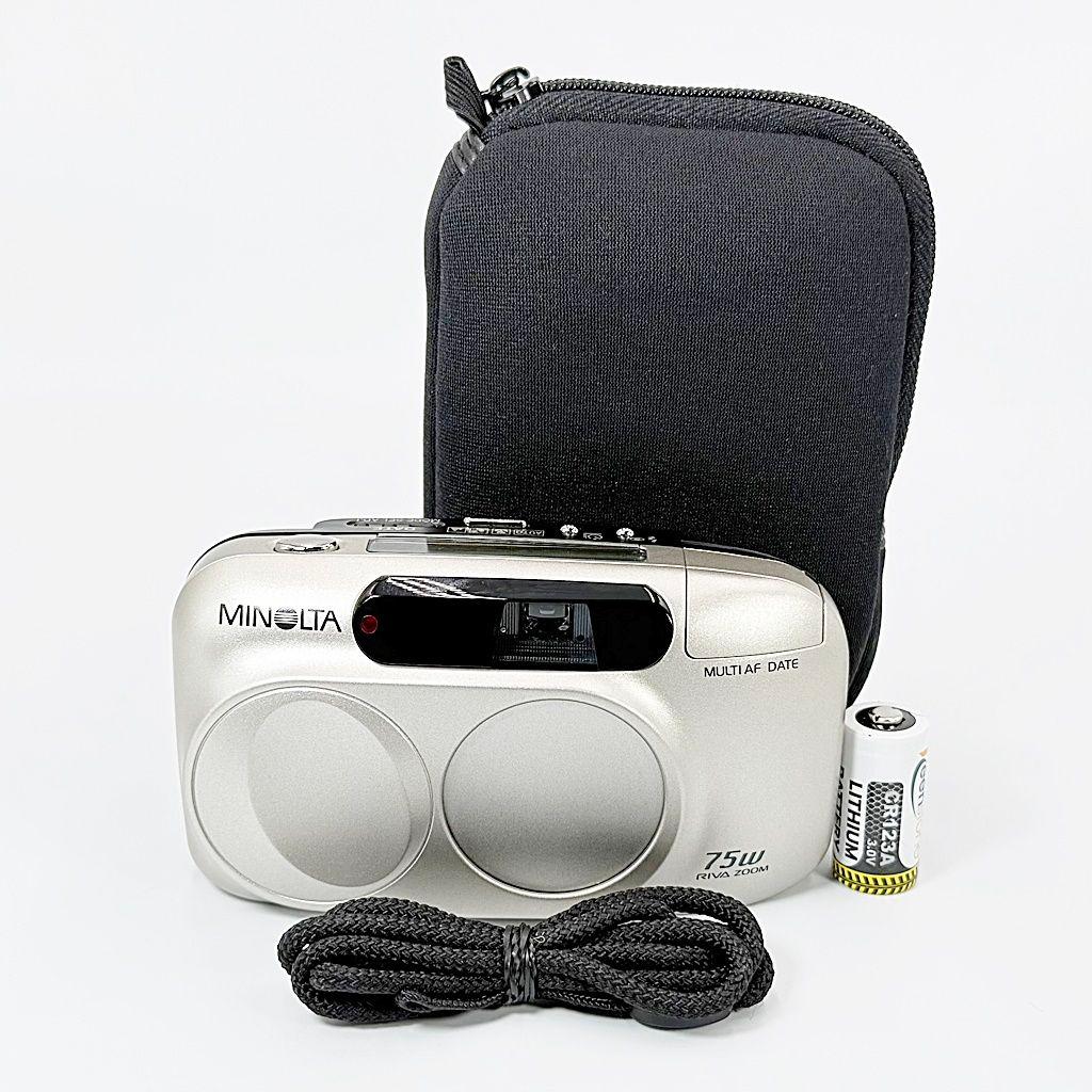ミノルタ Riva Zoom 75w コンパクトフィルムカメラ 中古
