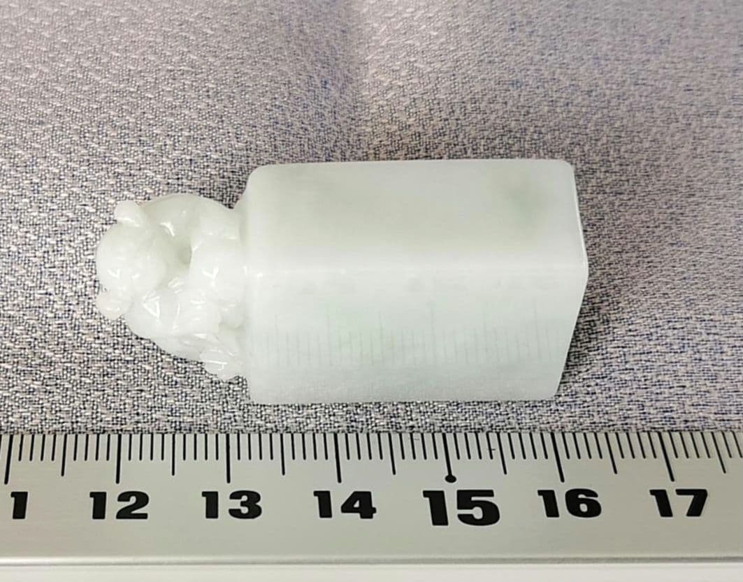 翡翠 獅子彫刻