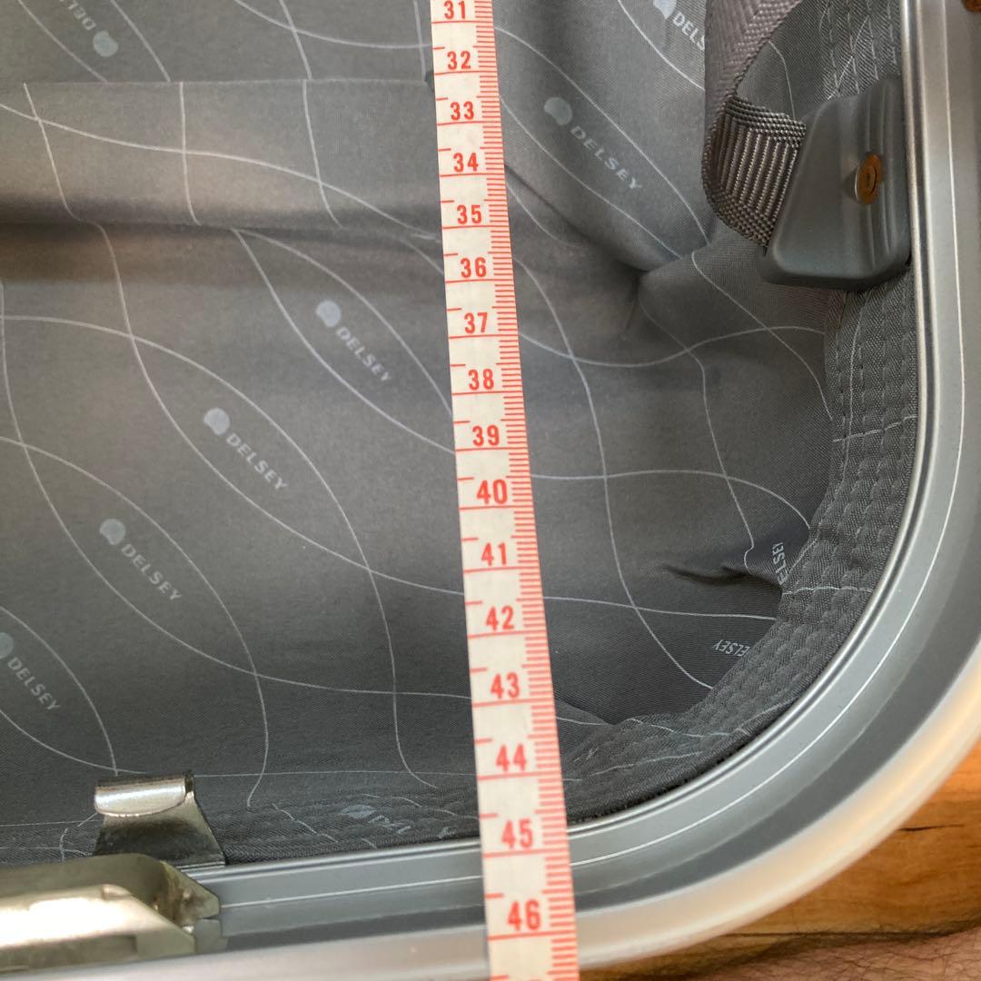 【タイヤ交換済】デルセー（DELSEY） スーツケース　Lサイズ　100L