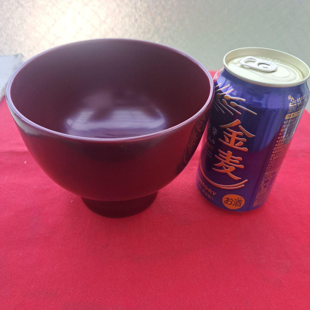 【輪島塗　合鹿椀×1客】布着本堅地 うるみ色　長期保管品