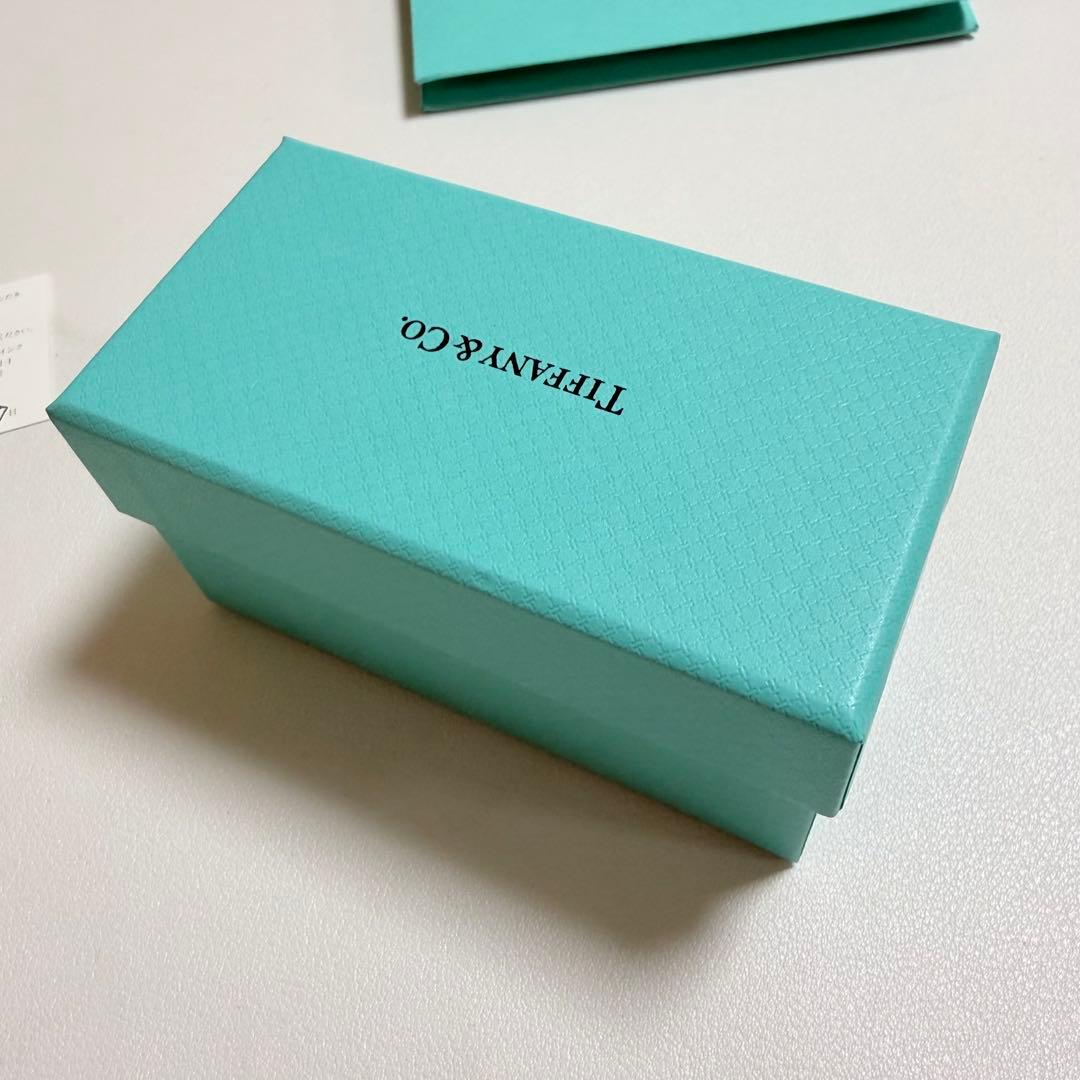 美品　ティファニー　ピアスケース　空箱　現行品　ブルーボックス