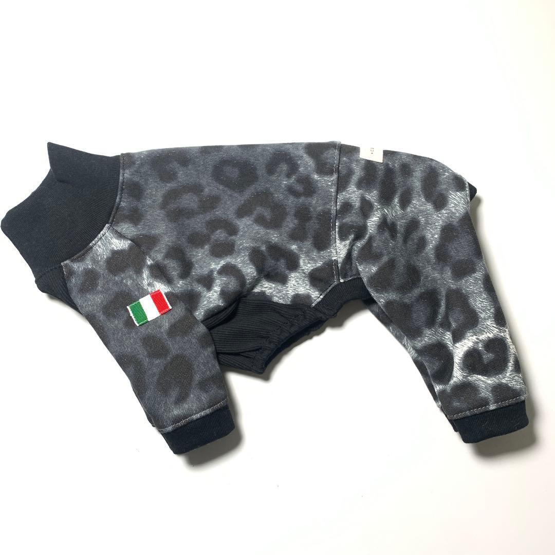 レイスル 　イタグレ服　ロンパース　スウェット レオパード　2点