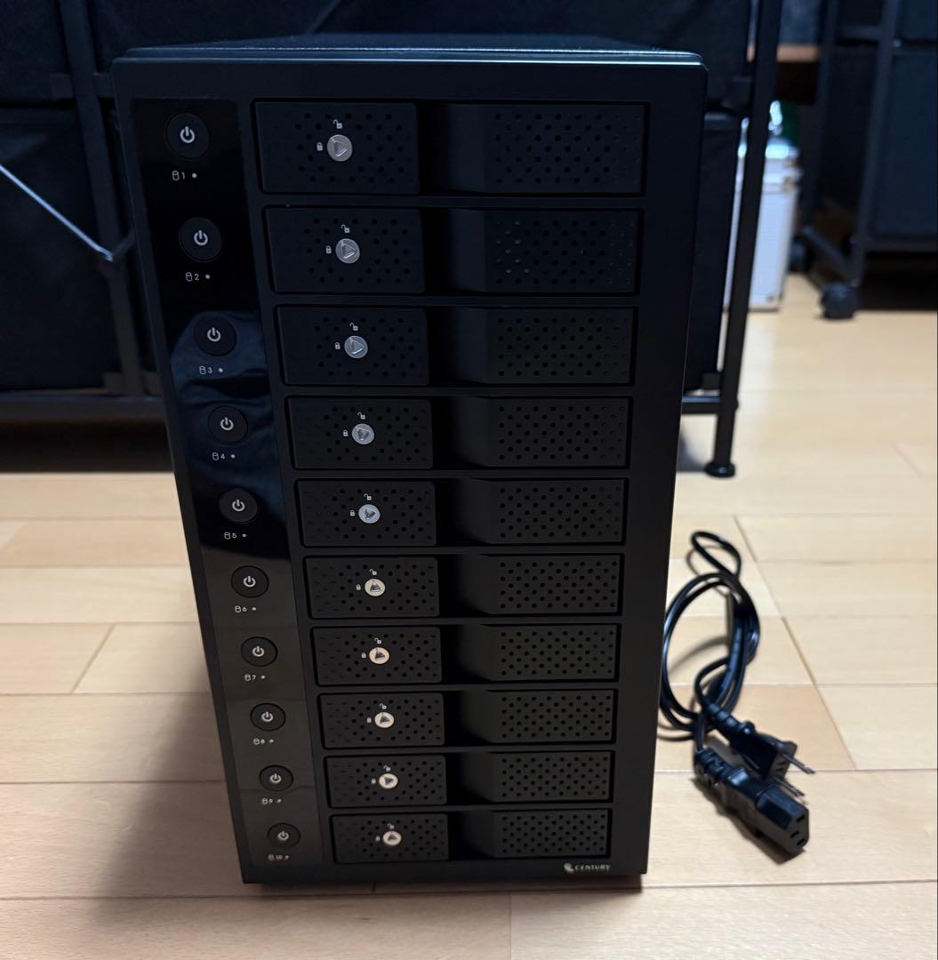 ⭐️美品 裸族のスカイタワー10Bay USB3.2 Gen2 IS 動作良好