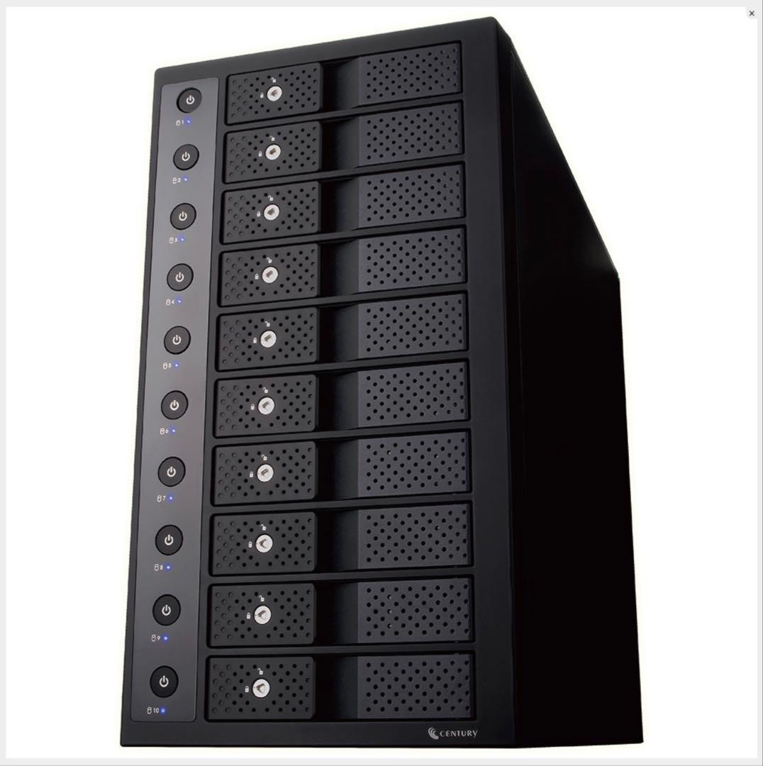 ⭐️美品 裸族のスカイタワー10Bay USB3.2 Gen2 IS 動作良好