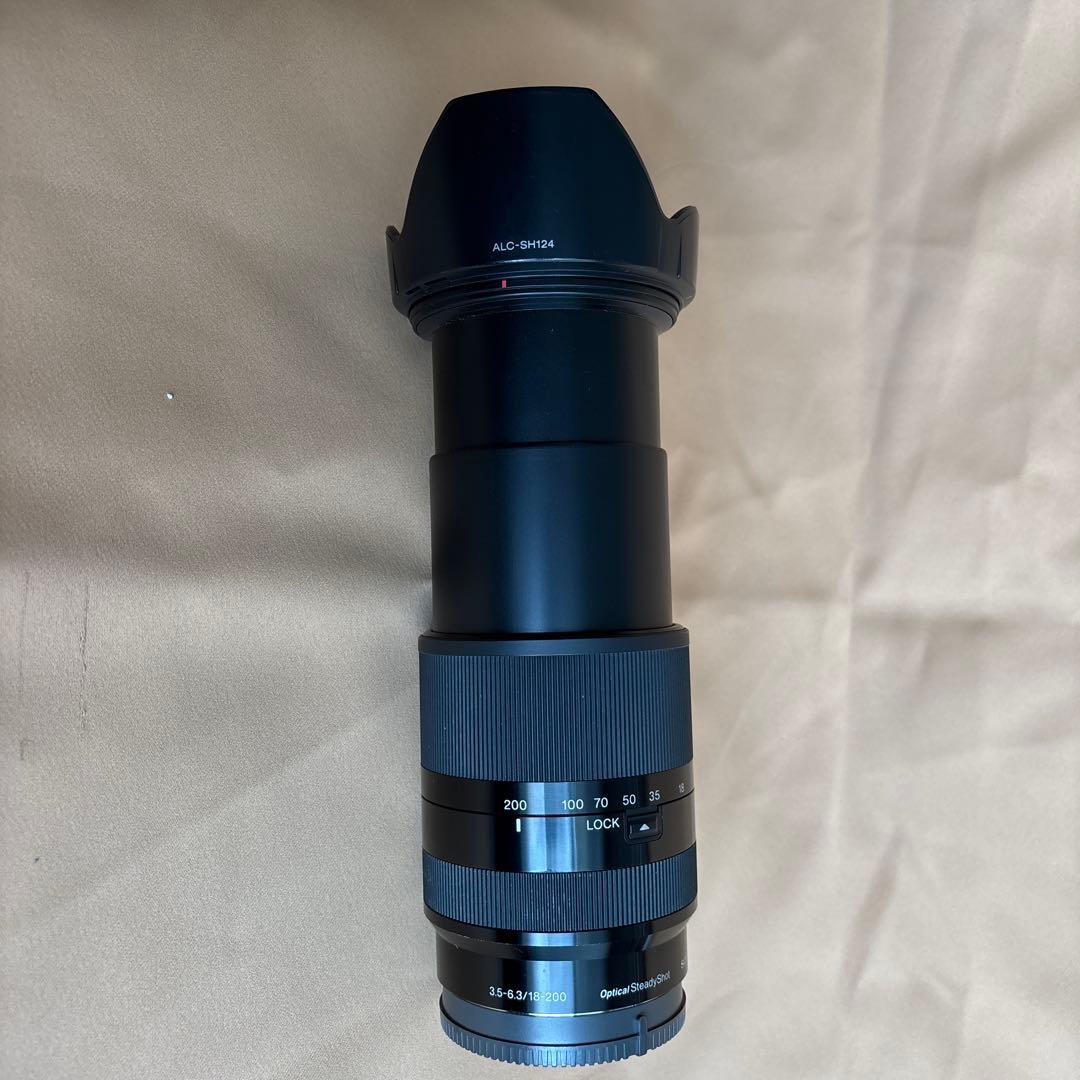 ［ジャンク品］SONY Ｅマウント　ズームレンズ　SEL18-200