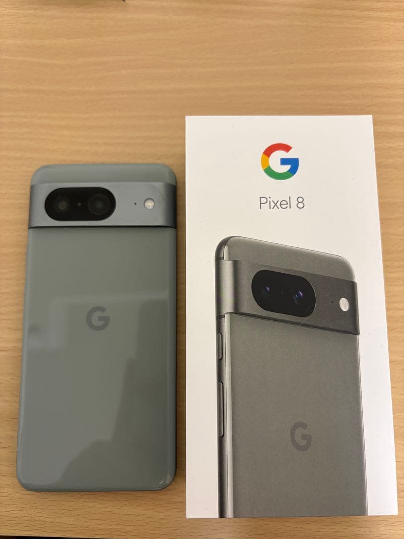 Google Pixel 8 hazel 本体　128GB 箱有り