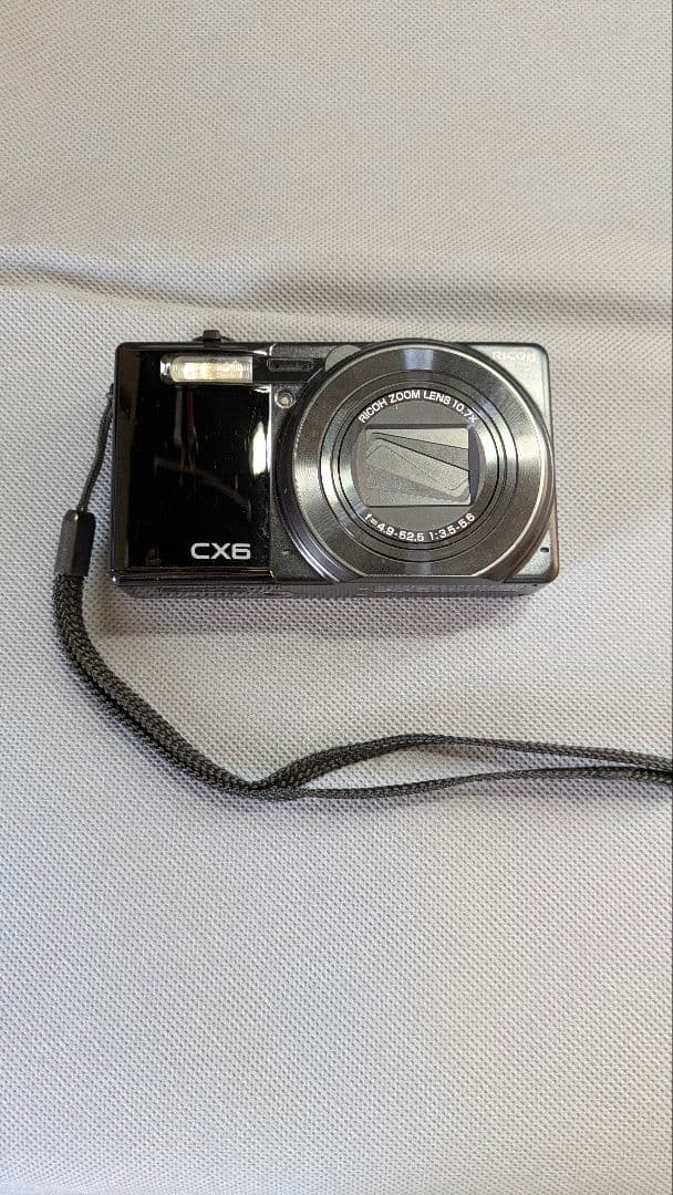 RICOH CX6 デジタルカメラ 黒 本体