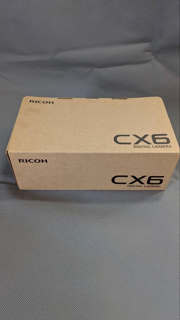 RICOH CX6 デジタルカメラ 黒 本体