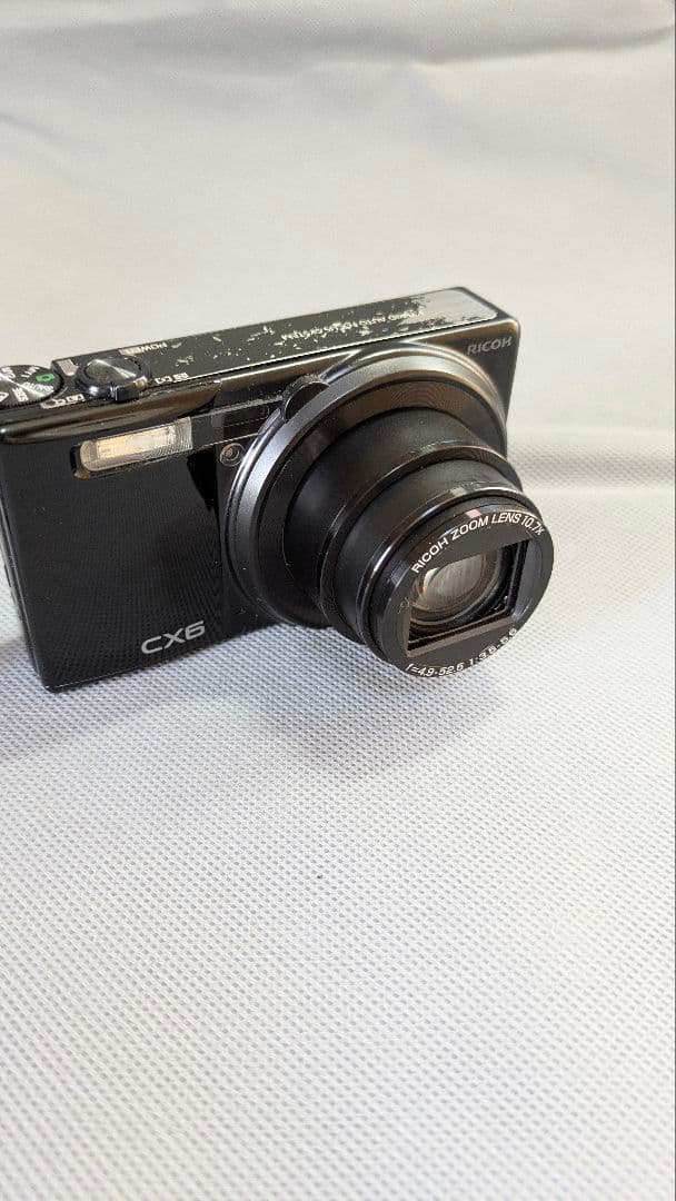 RICOH CX6 デジタルカメラ 黒 本体