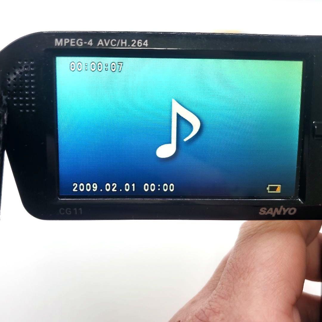 SANYO Xacti ザクティDMX-CG11 付属有り 箱付き ビデオカメラ