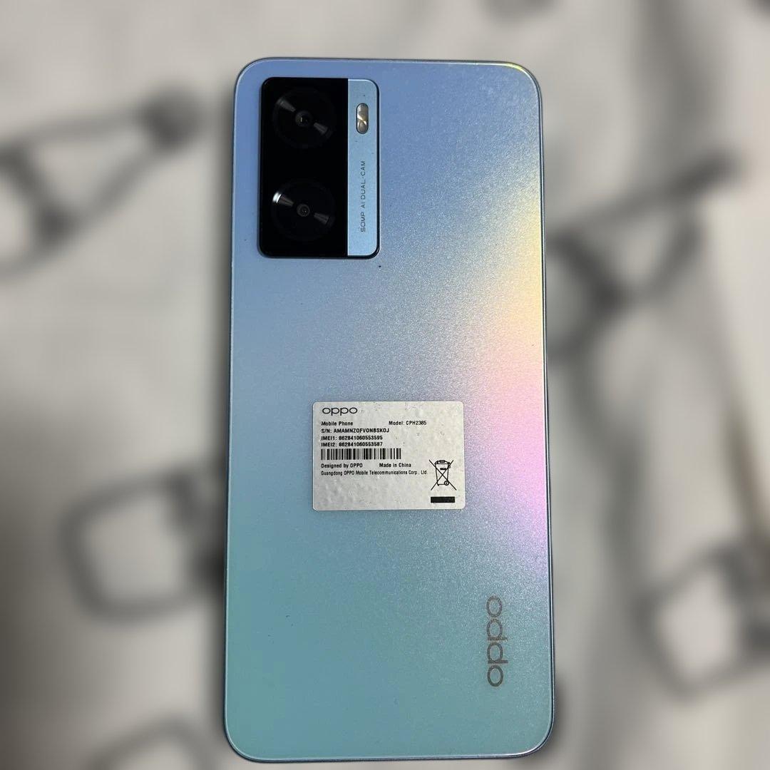 OPPO A77 128GB ブルー