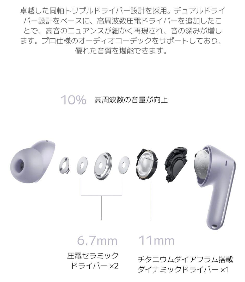 【新品未使用】Redmi Buds 6 Pro ブラック