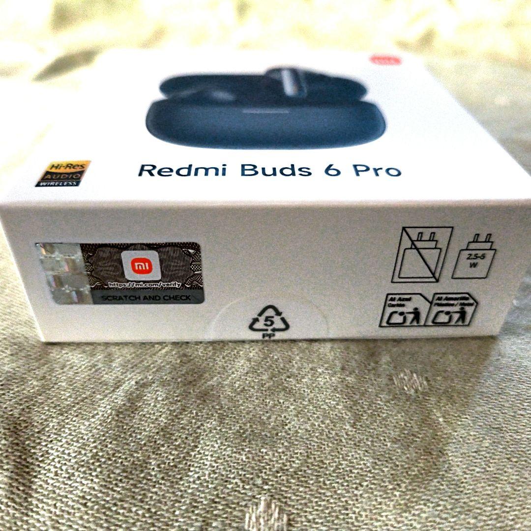 【新品未使用】Redmi Buds 6 Pro ブラック
