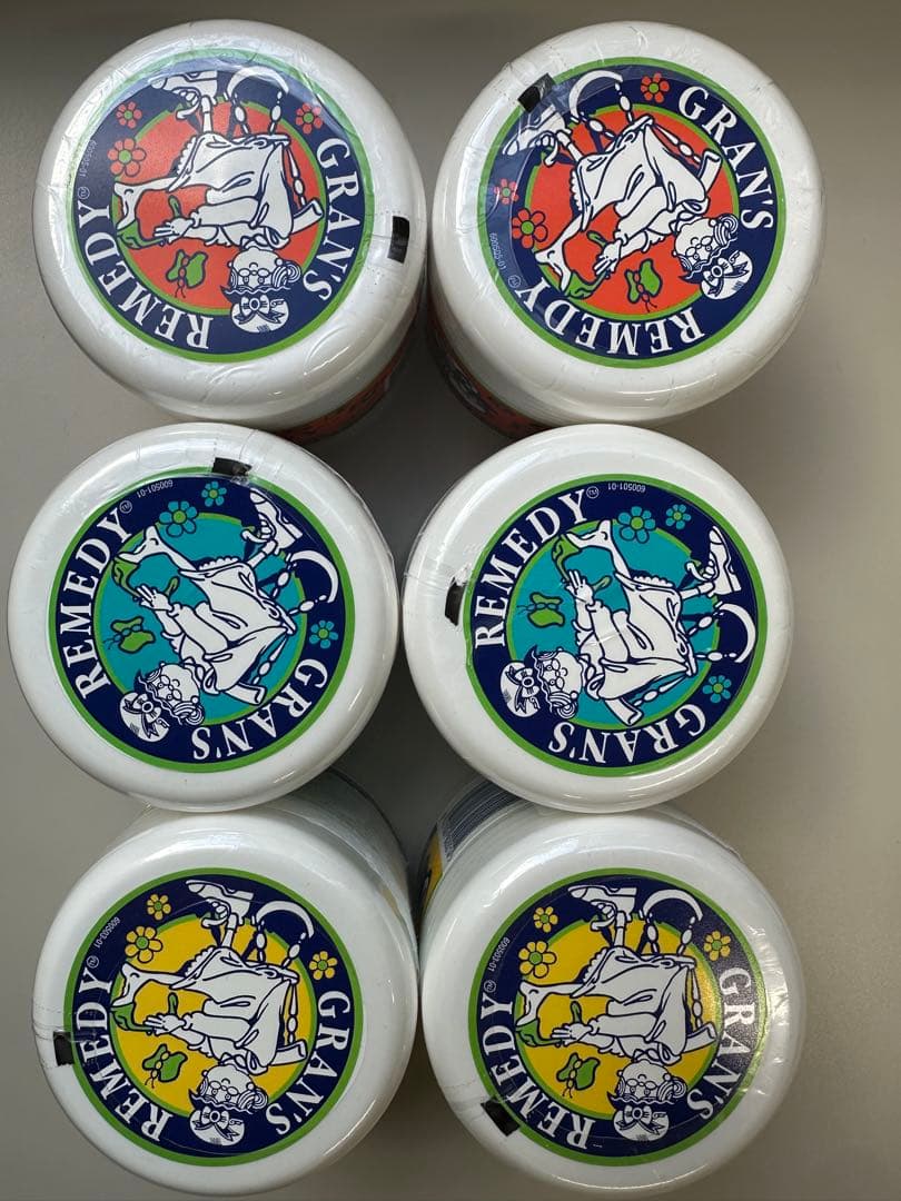 GRAN'S REMEDY 50g プレーン/花の香り/クールミント*各2個