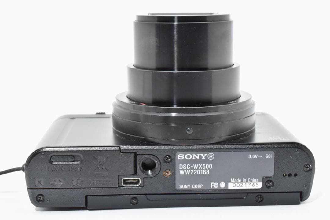 ソニー　SONY Cyber-shot DSC-WX500 ブラック