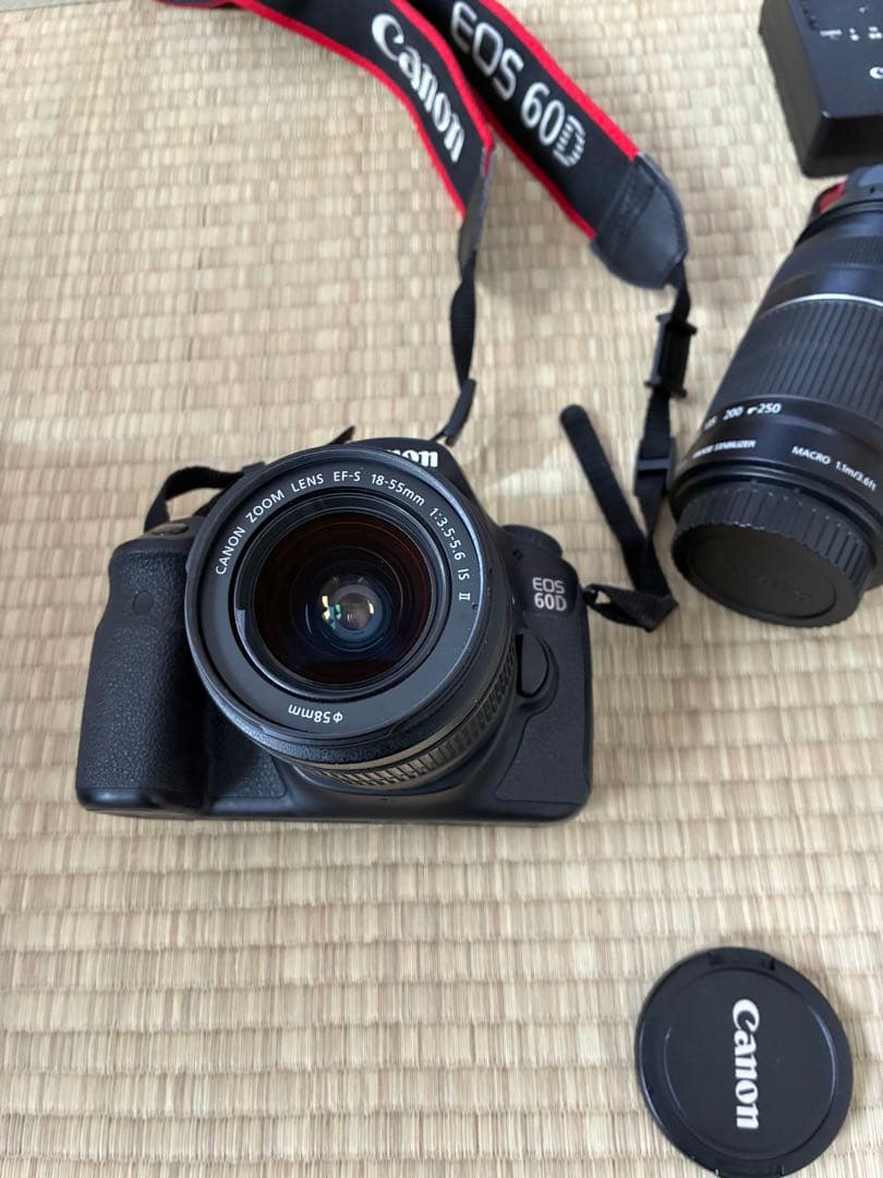 美品 値下げ　Canon EOS 60D ダブルレンズセット