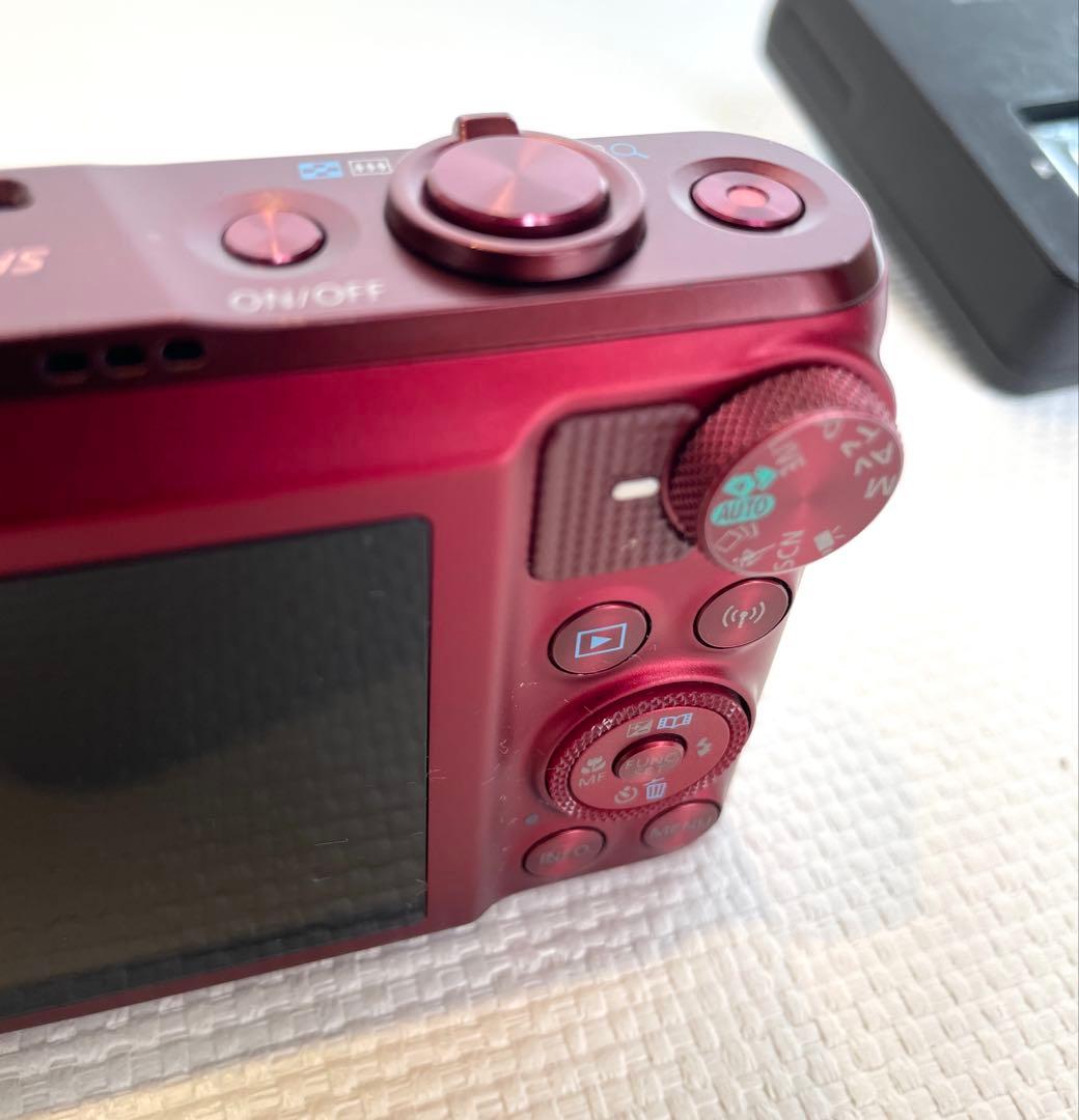 Canon SX720 HS 赤 コンパクトデジタルカメラ 充電器付き