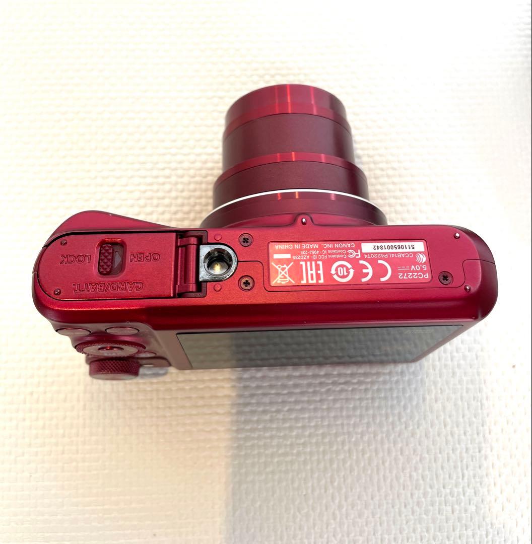 Canon SX720 HS 赤 コンパクトデジタルカメラ 充電器付き